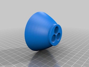 parabolic reflector electronics 3d print model - Mito3D