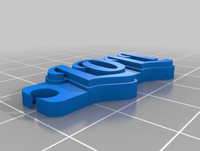 llaverololi chaveiros personalizado 3d print model - Mito3D