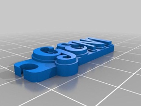 llaverogeni chaveiros personalizado 3d print model - Mito3D