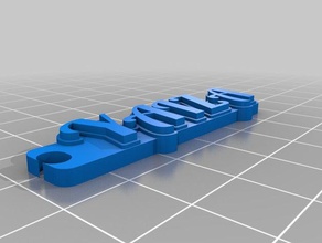 llaveroyaiza chaveiros personalizado 3d print model - Mito3D