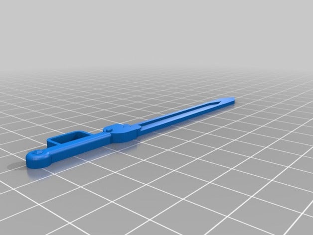 every after high doll sword handle fits monster construction toys hand 3D print model - Mito3D