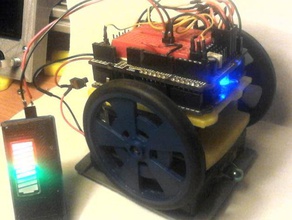 ic indicação da capacidade bateria robótica 3d print model - Mito3D