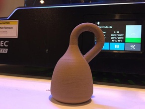 tek tam klein şişesi sanat araçlar 3d print model - Mito3D