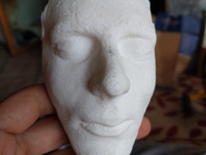 joseph smith máscara da morte varreduras réplicas 3dscan lds 3d print model - Mito3D