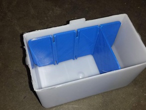 storage bin dividers 3d printing box 3d print model - Mito3D