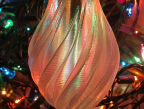 gear ornament christmas string lights decor decoration 3d print model - Mito3D