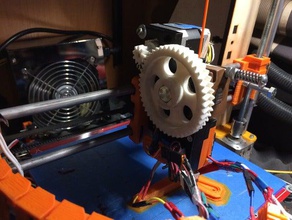 aio-extruder 3d Drucker Teile geared extruder gregs wade prusa i3 rework 3d print model - Mito3D