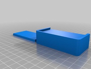 özelleştirilmiş parametrik kutusu sürgülü kapak benim aracı sahipleri kutuları 3d print model - Mito3D