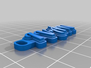 iv&aacuten llaveros personalizado 3d print model - Mito3D