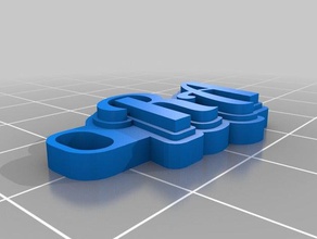 ra llaveros personalizado 3d print model - Mito3D