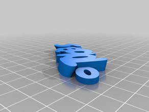 tobias Schlüsselanhänger angepasst 3d print model - Mito3D