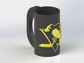 penguins cup 3d printing 3d print model - Mito3D