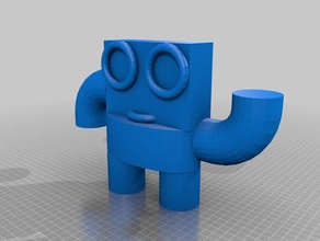 big eyes art 3d print model - Mito3D