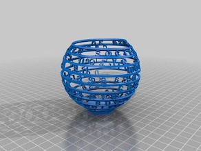 casa en 3d de matemáticas art personalizado 3d print model - Mito3D