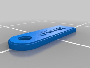 llavero alanb other keychain 3d print model - Mito3D