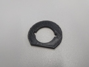 airsoft m4 volle Lager spacer hobby Zubehör teilen stock m4-stock-ring 3d print model - Mito3D