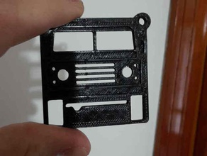 land rover defender keychain automotive 3d print model - Mito3D