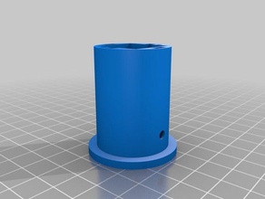 38mm nose cone plug hobby rocketry 3d print model - Mito3D
