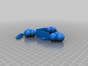 water molecules 3d printing 3d print model - Mito3D