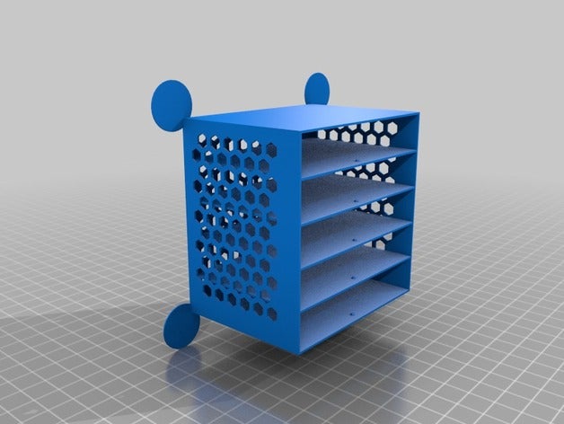 1er tool Inhaber - Boxen angepasst 3D print model - Mito3D