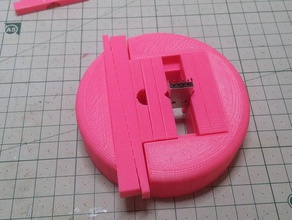 kleine schraubenlose Schraubstock hand tools 3d print model - Mito3D