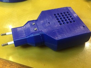 el enchufe de la pared del sensor caja electrónica arduino caso diy 3d print model - Mito3D