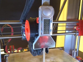 toranado extruder digital depth gauge mount 3d printing bed leveling gage print 3d print model - Mito3D