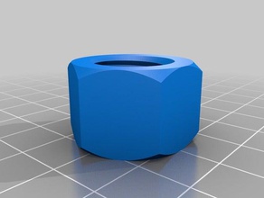 meu personalizados porca de trabalho parafuso arruela da haste roscada fábrica partes 3d print model - Mito3D