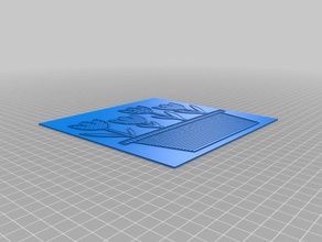 dokunsal grafik öğrenme kör 3d print model - Mito3D
