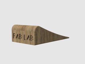 fablab doorstopper household supplies 3d print model - Mito3D