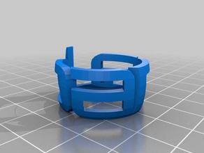 anel joana de la mode personnalisé 3d print model - Mito3D