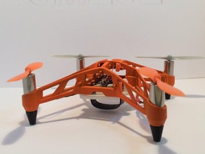 papağan-örümcek iniş tamponlar rc araç drone mikro quadcopter 3d print model - Mito3D