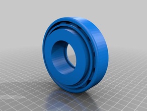 roller bearing parts 3d print model - Mito3D