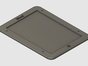 ifred tablet-mockup-prototyping-DIN-A4-Blatt engineering ipad 3d print model - Mito3D