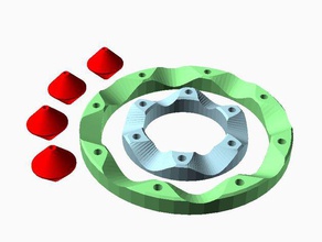sri abacus transmission customizer lab parts gearbox gear reduction rollers 3d print model - Mito3D