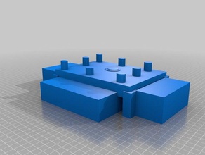 mesa de la cena 3d impresión 3d print model - Mito3D
