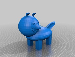 bunny 3d baskı 3d print model - Mito3D