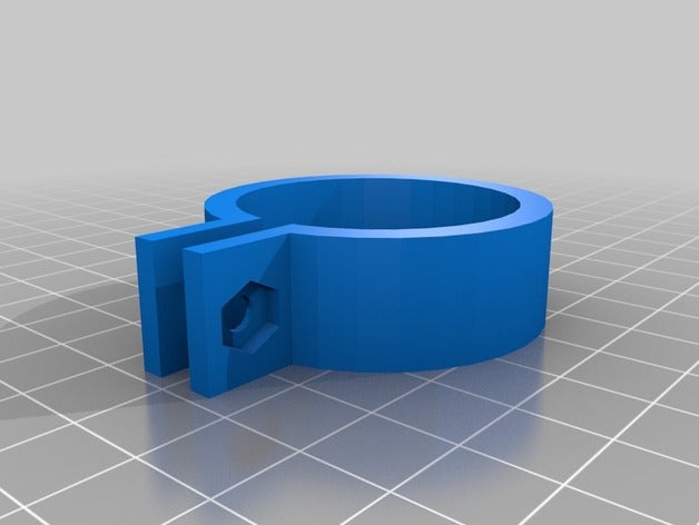 37mm sela grampo 3d impressão 3D print model - Mito3D