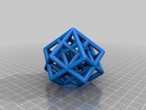 sneekys lattice cube torture test math art customized 3d print model - Mito3D