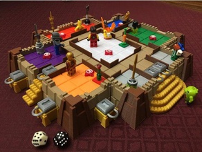 diversão roubo mansão v2 jogos boardgame cluedo 3d print model - Mito3D