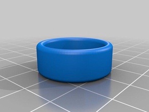 bague 105 les anneaux personnalisé 3d print model - Mito3D