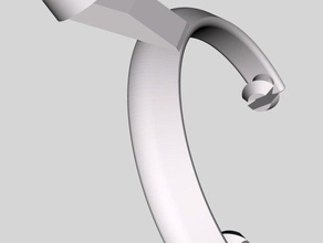 sony headphone 3d printing hook 3d print model - Mito3D