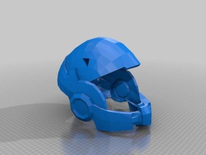 mass effect wearable helmet 3d printing 3d print model - Mito3D