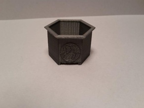 planter 3d printing pot small 3d print model - Mito3D