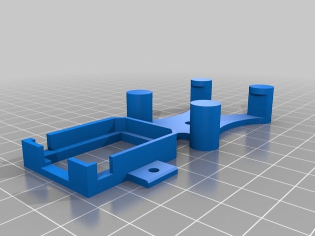 wemos d1 mini breadboard mount electronics holder case 3D print model - Mito3D