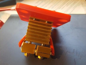 rapide magnétique hotend changeur de chimère 3d l'imprimante pièces e3d les aimants quicklock sparkcube 3d print model - Mito3D