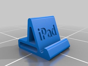 ipad holder tablet holders stand 3d print model - Mito3D