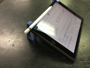 ipad stand tablet apple kalem 3d print model - Mito3D