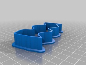 bacon cookie cutter kitchen dining customized 3d print model - Mito3D
