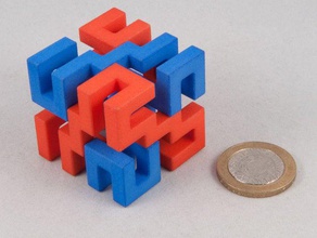 superstrings puzzle puzzles home 3d print model - Mito3D